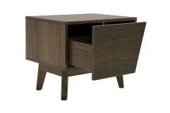 Abelard - Mid-century Walnut Nightstand