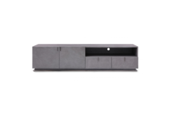 Buckley - Modern Grey Crackle TV Stand