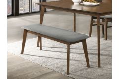 Castillo - Modern Walnut Dining Bench
