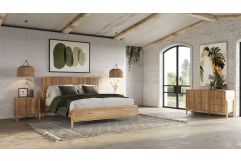 Mikala - Modern Natural Oak Bedroom Set