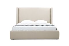 Byrne - Modern Beige Fabric Bed
