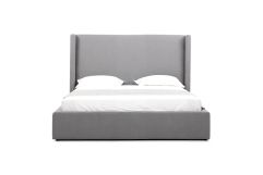 Byrne - Modern Grey Fabric Bed