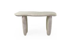 Nouveau Slone - Modern Beige Concrete Console Table
