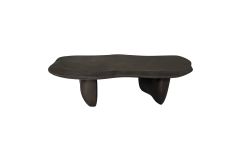 Nouveau Slone - Modern Brown Fiberform Coffee Table
