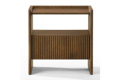 Nouveau Reveal - Modern Walnut Nightstand