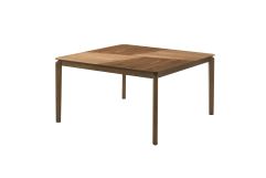 Nouveau Winston - Modern Walnut Square Dining Table