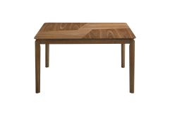 Nouveau Winston - Modern Walnut Square Dining Table