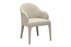 Nouveau Reedy - Modern Beige Fabric Dining Chair