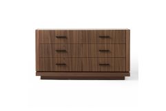 Bailey- Modern Walnut Dresser