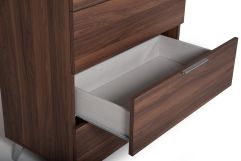 Brooklyn Italian Modern Walnut Chest