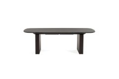 Calhoun - Modern Smoked Oak Extendable Dining Table