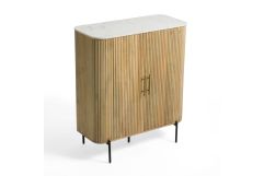Cambridge White Marble & Mango Tall Buffet