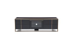 Cartier Modern Black & Rosegold TV Stand