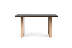 Cartier Modern Black & Rosegold Console Table