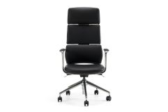 Clyne - Modern Black Vegan Leather Executive Office Chair