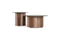 Ingram - Modern Round Nesting Coffee Table Set