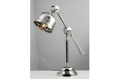 Walker Modern Silver Table Lamp