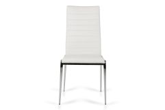 Libby - Modern White Leatherette Dining Chair (Set of 2)