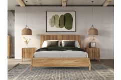 Mikala - Modern Natural Oak Bedroom Set