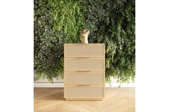 Gavin - Modern Natural Ash + Rattan Chest