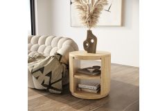 Jacobson - Modern Natural Acacia End Table