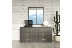 Manchester- Contemporary Dark Grey Dresser