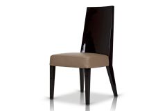 Noble Modern Dark Brown Veneer Chair