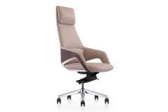 Prost Modern Beige High Back Executive Office Chair