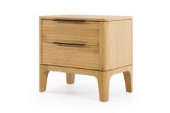 Seattle - Modern Natural Oak Nightstand