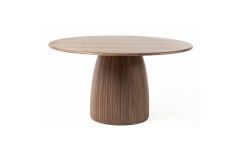 Sheridan - Mid-Century Modern Walnut Round Dining Table