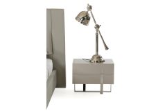Walker Modern Silver Table Lamp