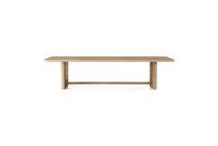 Walz - Modern Natural Oak Rectangular Dining Table