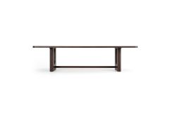 Walz - Modern Brown Oak Rectangular Dining Table