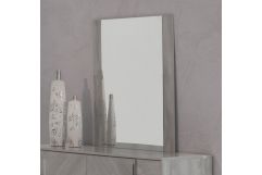 Nova Domus Alexa Italian Modern Grey Mirror