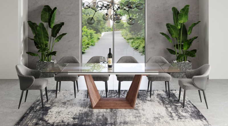 contemporary dining tables