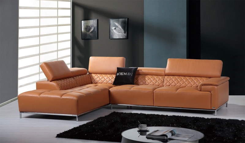 modern leather sofas
