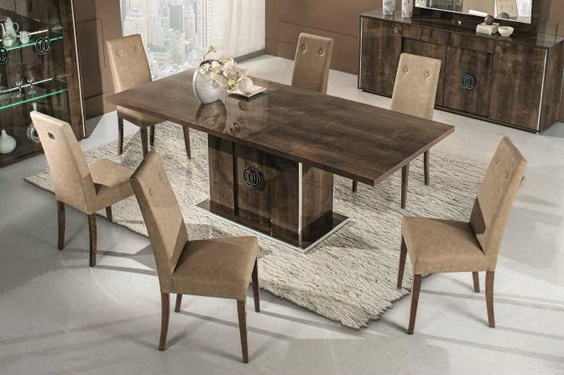 contemporary dining table sets