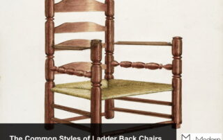 Ladder back chair